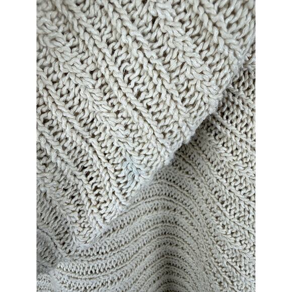 Forever 21 Women Marseille France Hooded Sweater L Cream Embroidered Hoodie - Picture 11 of 11